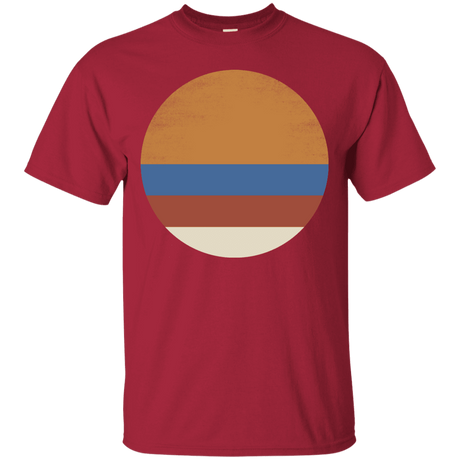 T-Shirts Cardinal / S 70s Sun T-Shirt
