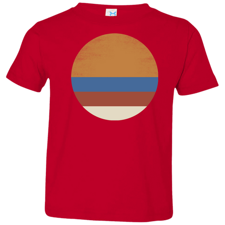 T-Shirts Red / 2T 70s Sun Toddler Premium T-Shirt