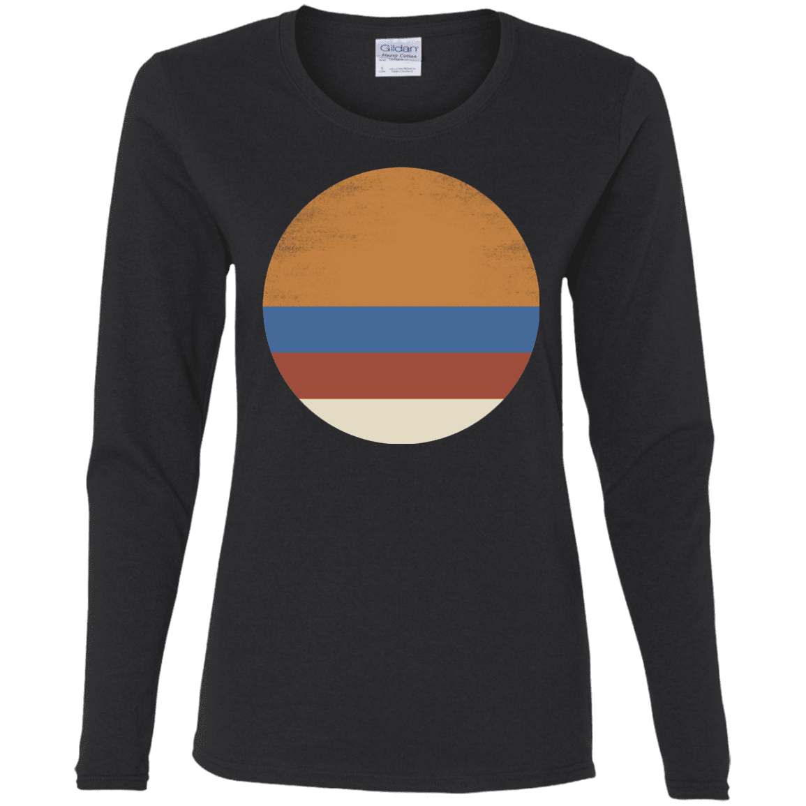 T-Shirts Black / S 70s Sun Women's Long Sleeve T-Shirt