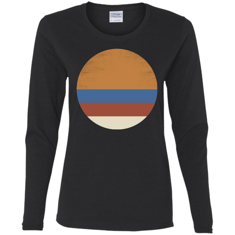 T-Shirts Black / S 70s Sun Women's Long Sleeve T-Shirt