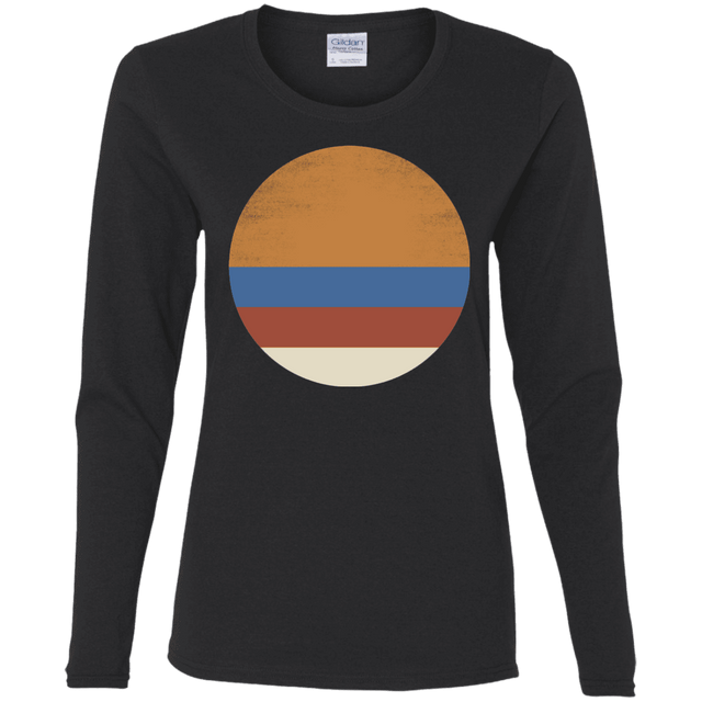 T-Shirts Black / S 70s Sun Women's Long Sleeve T-Shirt