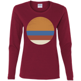 T-Shirts Cardinal / S 70s Sun Women's Long Sleeve T-Shirt