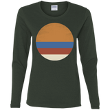 T-Shirts Forest / S 70s Sun Women's Long Sleeve T-Shirt