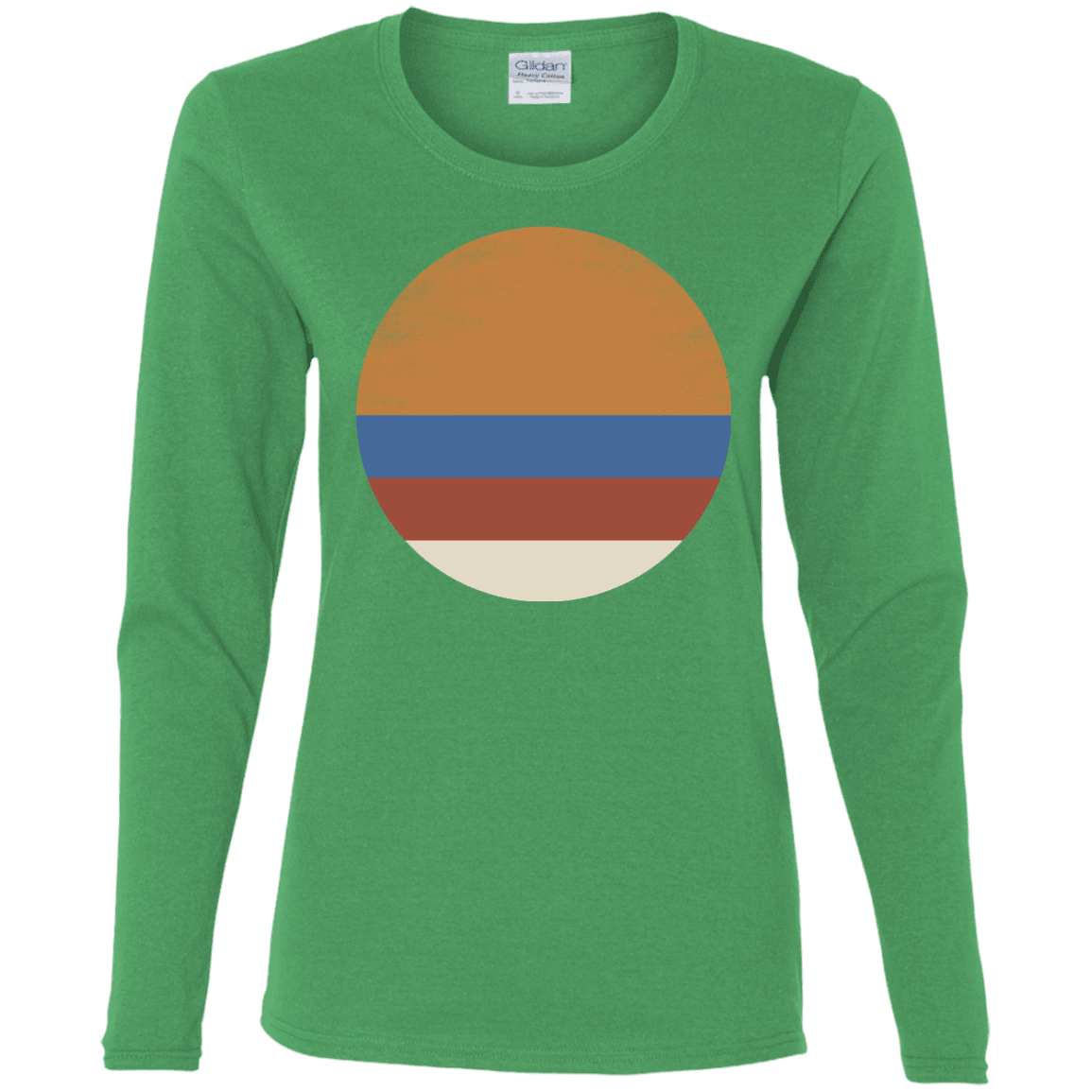 T-Shirts Irish Green / S 70s Sun Women's Long Sleeve T-Shirt