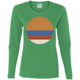 T-Shirts Irish Green / S 70s Sun Women's Long Sleeve T-Shirt