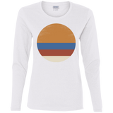 T-Shirts White / S 70s Sun Women's Long Sleeve T-Shirt