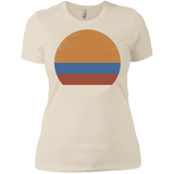 T-Shirts Ivory/ / X-Small 70s Sun Women's Premium T-Shirt