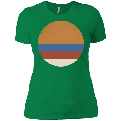 T-Shirts Kelly Green / X-Small 70s Sun Women's Premium T-Shirt