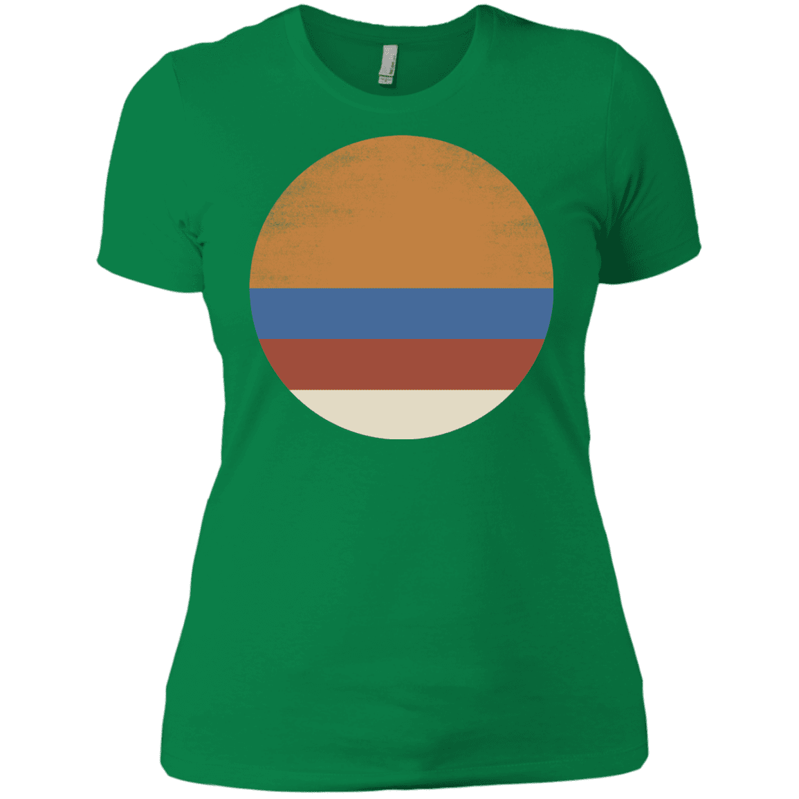 T-Shirts Kelly Green / X-Small 70s Sun Women's Premium T-Shirt