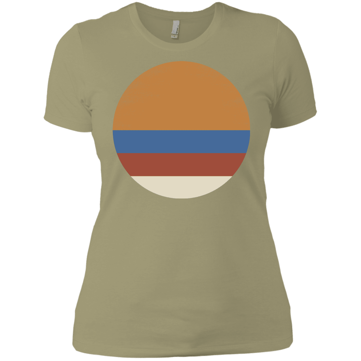 T-Shirts Light Olive / X-Small 70s Sun Women's Premium T-Shirt