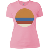 T-Shirts Light Pink / X-Small 70s Sun Women's Premium T-Shirt