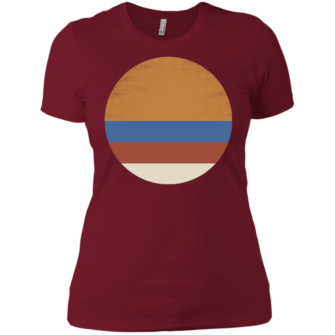 T-Shirts Scarlet / X-Small 70s Sun Women's Premium T-Shirt