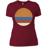 T-Shirts Scarlet / X-Small 70s Sun Women's Premium T-Shirt