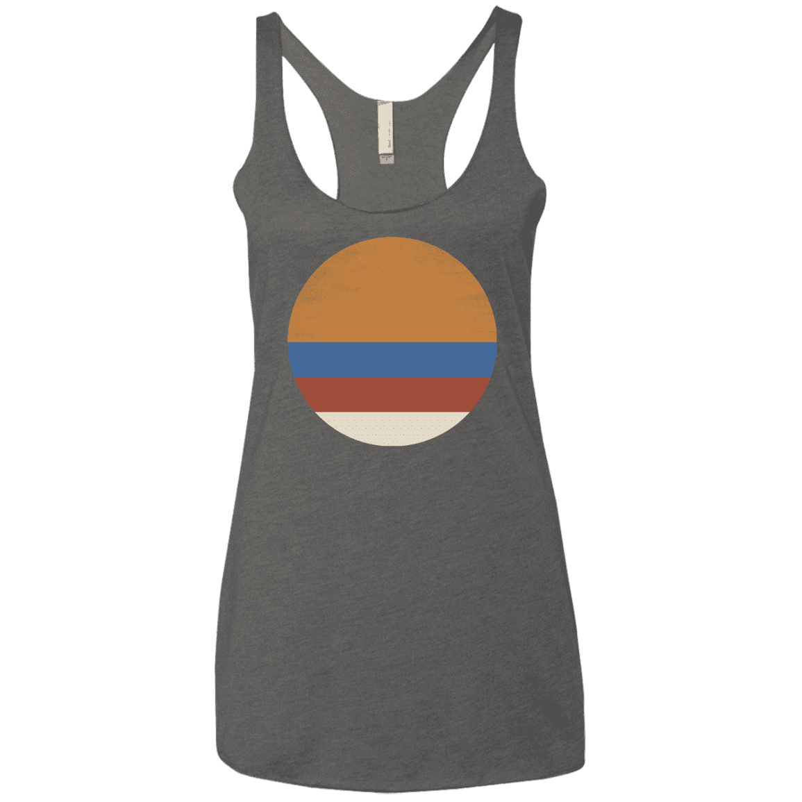 T-Shirts Premium Heather / X-Small 70s Sun Women's Triblend Racerback Tank