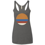 T-Shirts Premium Heather / X-Small 70s Sun Women's Triblend Racerback Tank