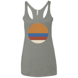 T-Shirts Venetian Grey / X-Small 70s Sun Women's Triblend Racerback Tank