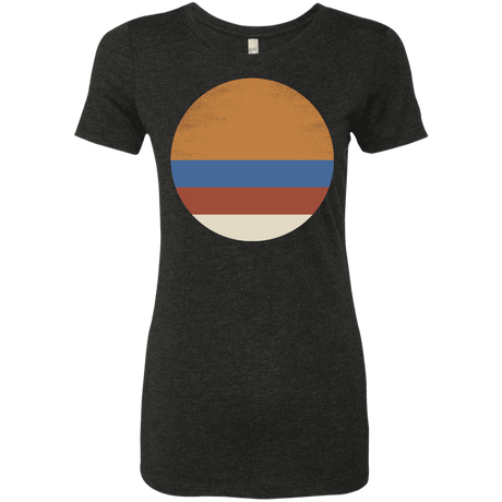 T-Shirts Vintage Black / S 70s Sun Women's Triblend T-Shirt