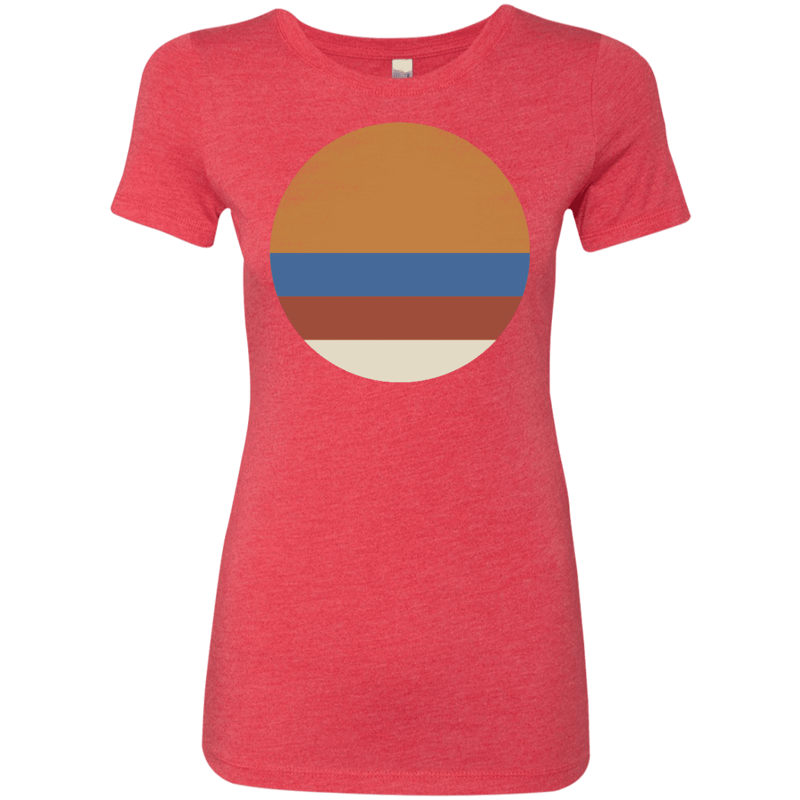 T-Shirts Vintage Red / S 70s Sun Women's Triblend T-Shirt