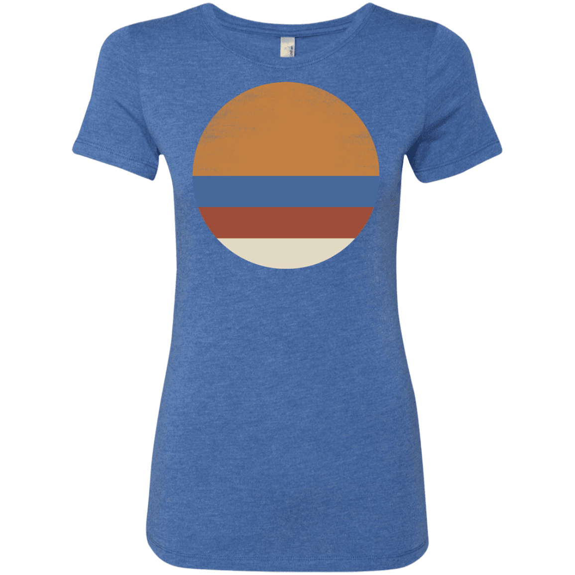 T-Shirts Vintage Royal / S 70s Sun Women's Triblend T-Shirt