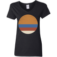 T-Shirts Black / S 70s Sun Women's V-Neck T-Shirt