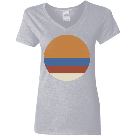 T-Shirts Sport Grey / S 70s Sun Women's V-Neck T-Shirt