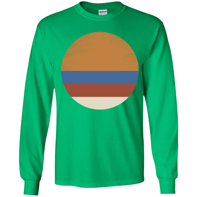 T-Shirts Irish Green / YS 70s Sun Youth Long Sleeve T-Shirt