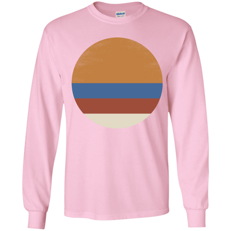 T-Shirts Light Pink / YS 70s Sun Youth Long Sleeve T-Shirt