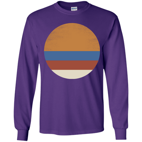 T-Shirts Purple / YS 70s Sun Youth Long Sleeve T-Shirt