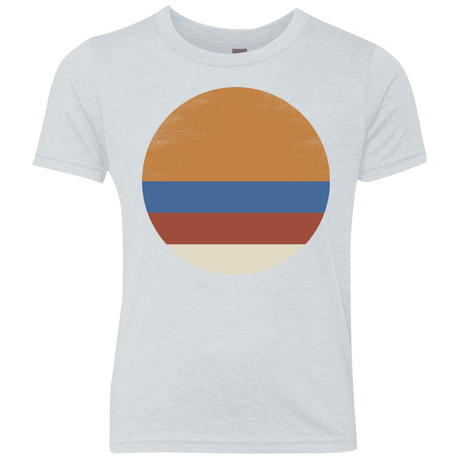 T-Shirts Heather White / YXS 70s Sun Youth Triblend T-Shirt