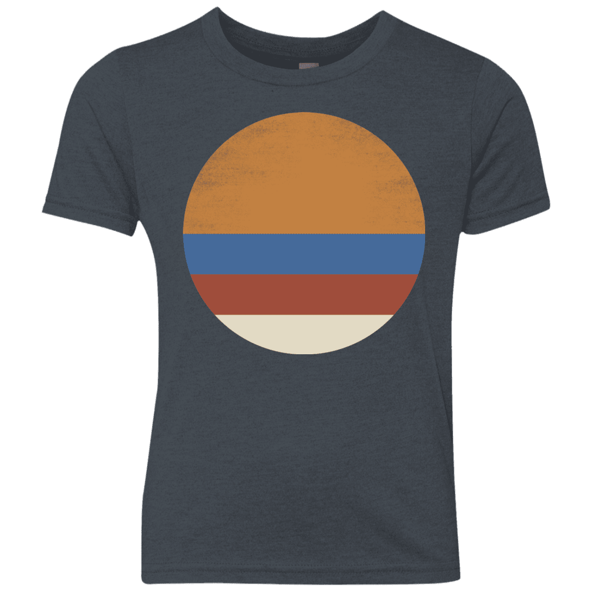 T-Shirts Vintage Navy / YXS 70s Sun Youth Triblend T-Shirt