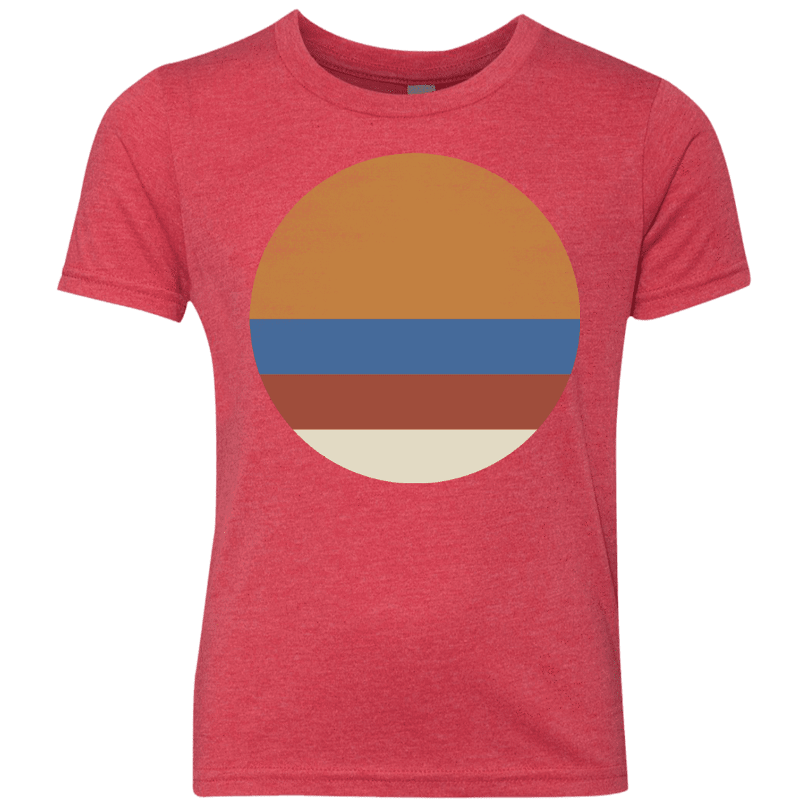 T-Shirts Vintage Red / YXS 70s Sun Youth Triblend T-Shirt