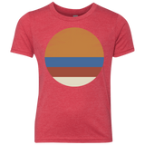 T-Shirts Vintage Red / YXS 70s Sun Youth Triblend T-Shirt