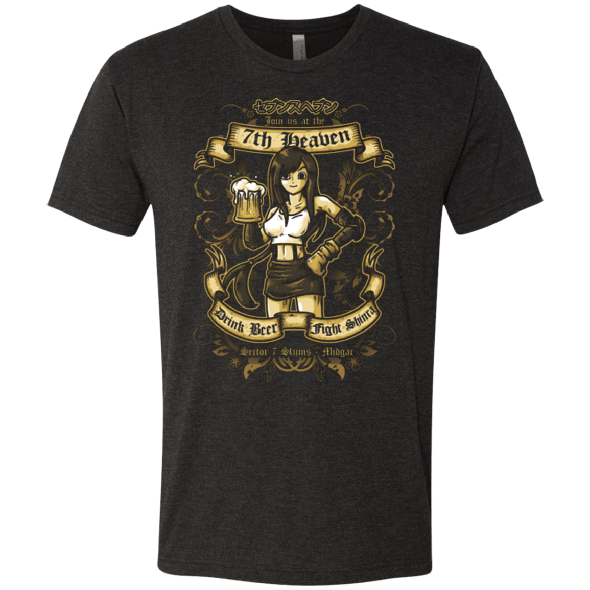 T-Shirts Vintage Black / Small 7TH HEAVEN Men's Triblend T-Shirt