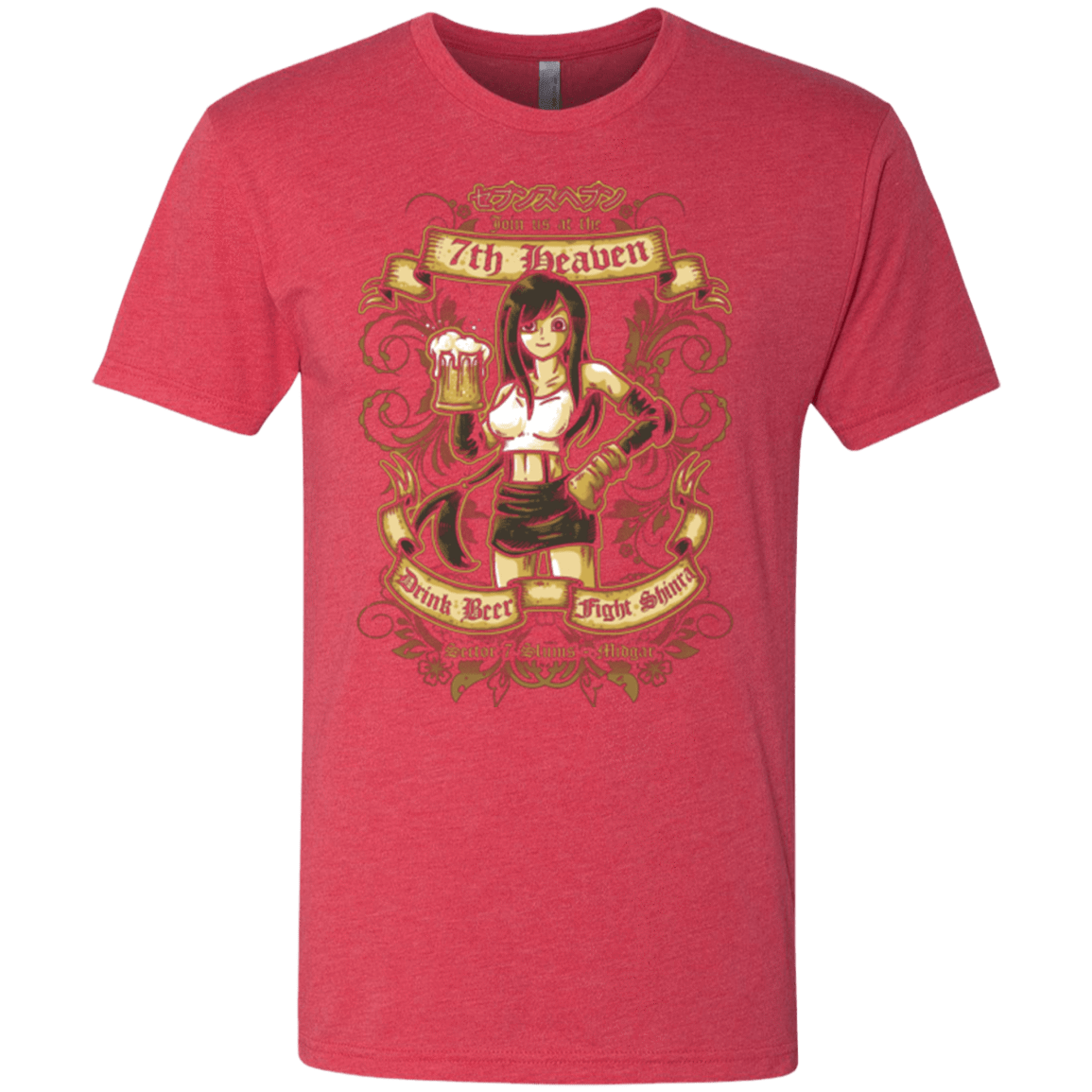 T-Shirts Vintage Red / Small 7TH HEAVEN Men's Triblend T-Shirt