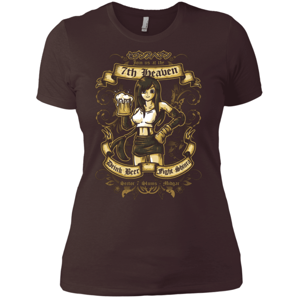 T-Shirts Dark Chocolate / X-Small 7TH HEAVEN Women's Premium T-Shirt