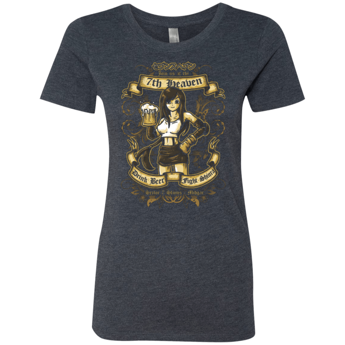 T-Shirts Vintage Navy / Small 7TH HEAVEN Women's Triblend T-Shirt
