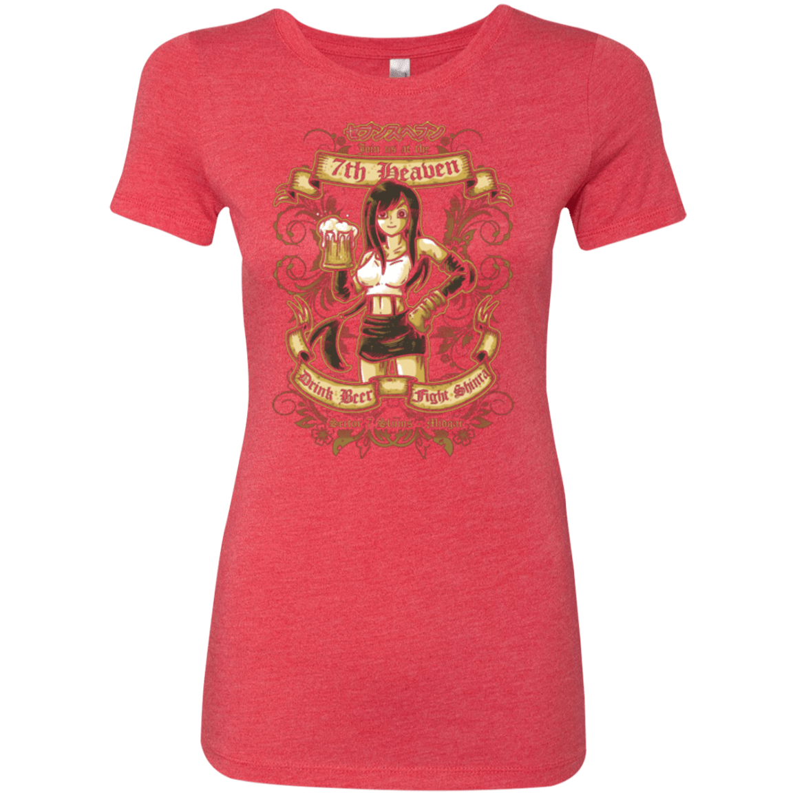 T-Shirts Vintage Red / Small 7TH HEAVEN Women's Triblend T-Shirt