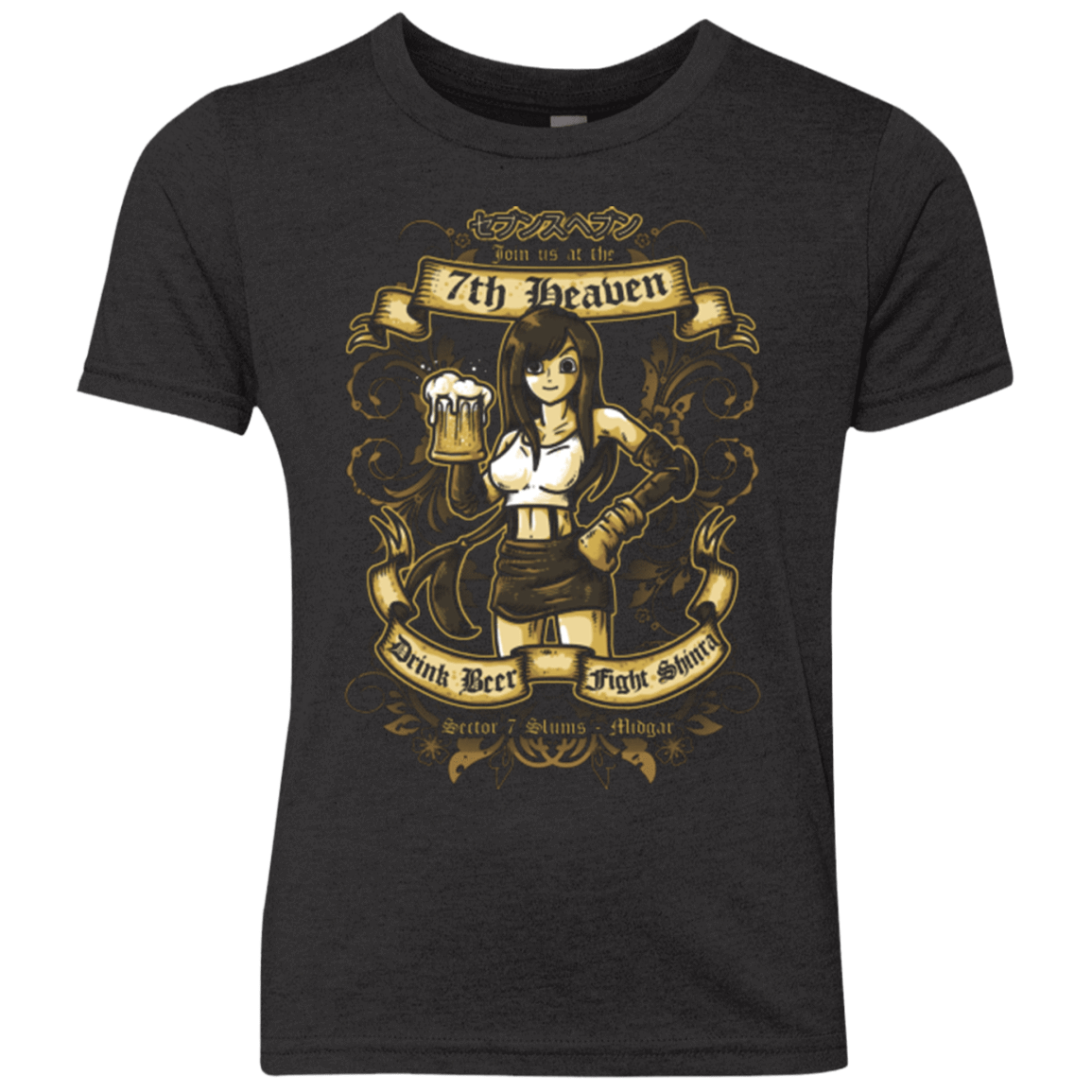 T-Shirts Vintage Black / YXS 7TH HEAVEN Youth Triblend T-Shirt