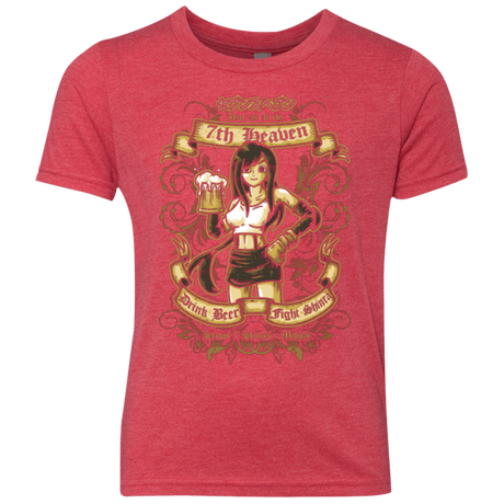 T-Shirts Vintage Red / YXS 7TH HEAVEN Youth Triblend T-Shirt