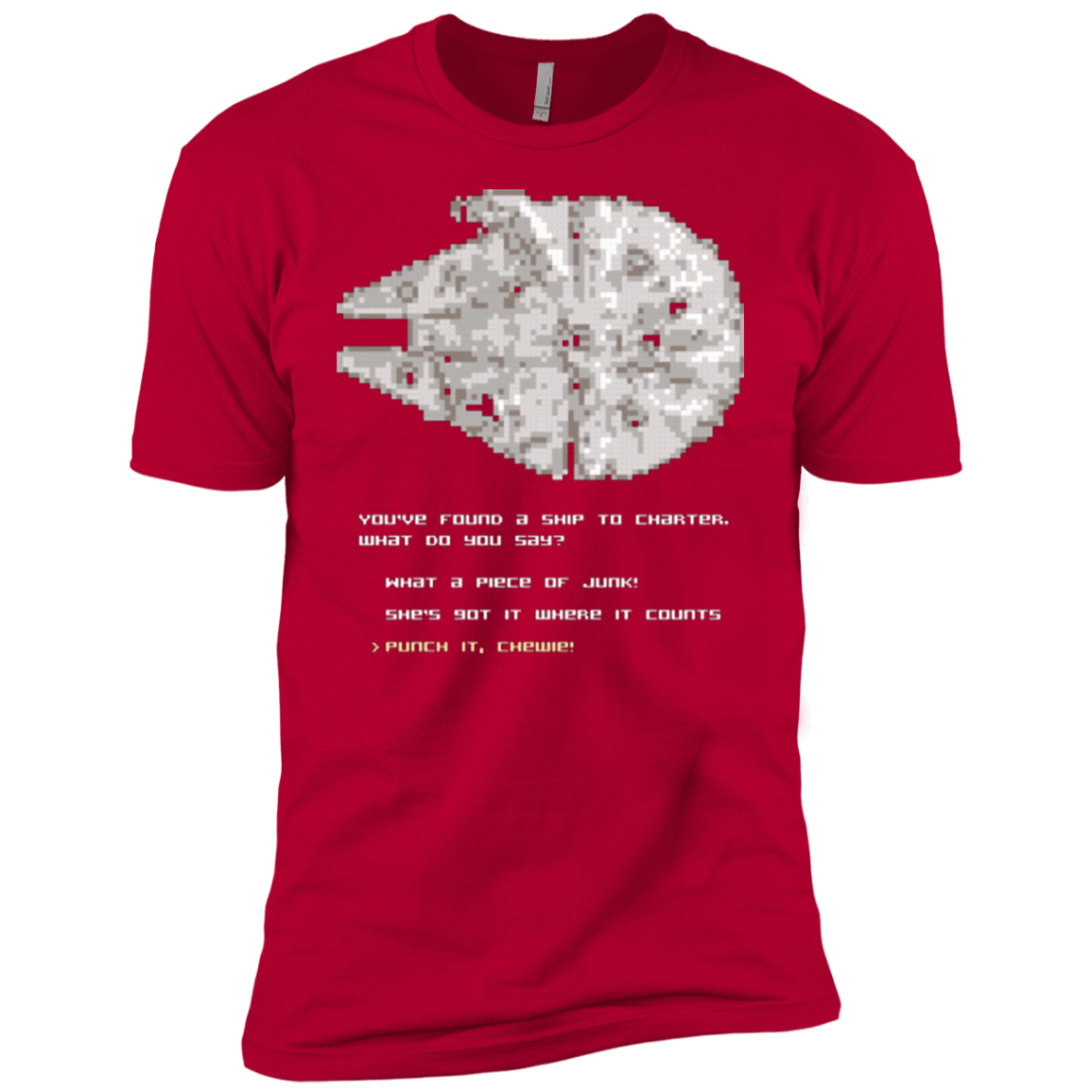 T-Shirts Red / YXS 8-Bit Charter Boys Premium T-Shirt