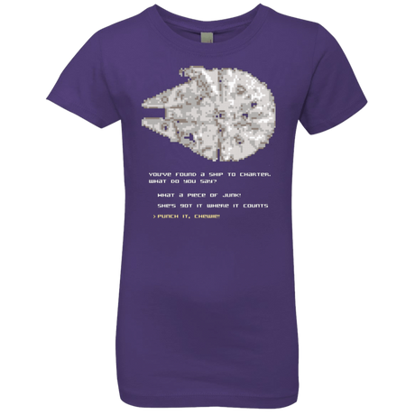 T-Shirts Purple Rush / YXS 8-Bit Charter Girls Premium T-Shirt