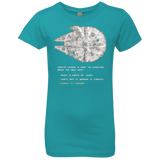 T-Shirts Tahiti Blue / YXS 8-Bit Charter Girls Premium T-Shirt