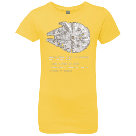 T-Shirts Vibrant Yellow / YXS 8-Bit Charter Girls Premium T-Shirt