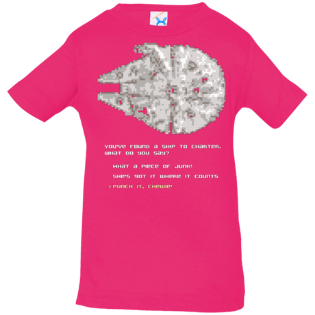 T-Shirts Hot Pink / 6 Months 8-Bit Charter Infant Premium T-Shirt