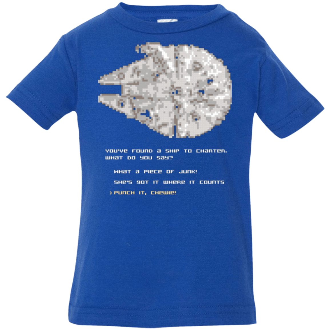 T-Shirts Royal / 6 Months 8-Bit Charter Infant Premium T-Shirt