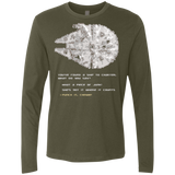 T-Shirts Military Green / Small 8-Bit Charter Men's Premium Long Sleeve