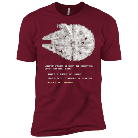 T-Shirts Cardinal / X-Small 8-Bit Charter Men's Premium T-Shirt