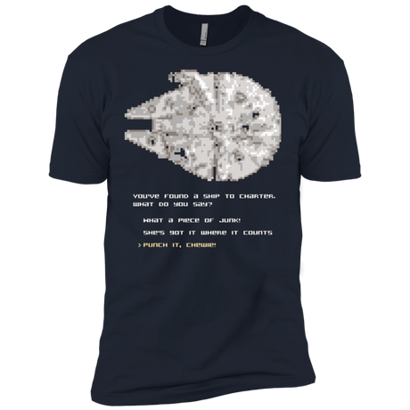 T-Shirts Midnight Navy / X-Small 8-Bit Charter Men's Premium T-Shirt