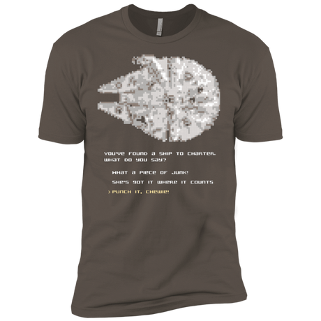 T-Shirts Warm Grey / X-Small 8-Bit Charter Men's Premium T-Shirt