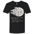 T-Shirts Black / X-Small 8-Bit Charter Men's Premium V-Neck